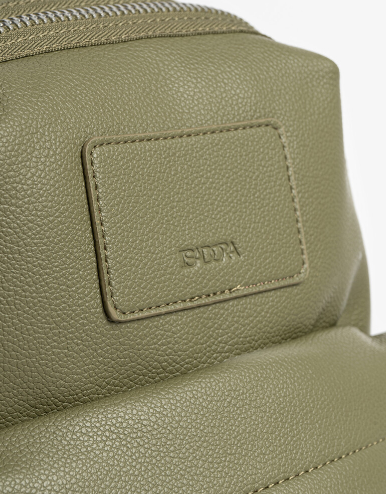 Mochilas Urbanas Mochila Doble Bolsillo - Verde Militar