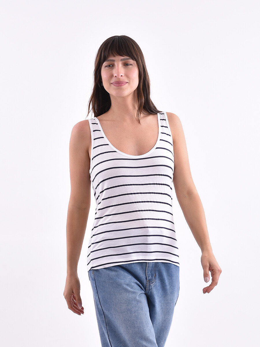 MUSCULOSA BÁSICA ELENA - ESTAMPADO 1 