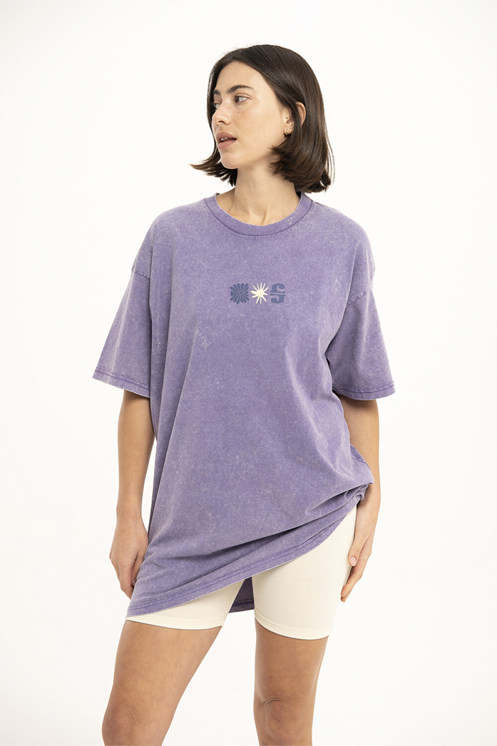 Remera Pulau Palmtree Violeta