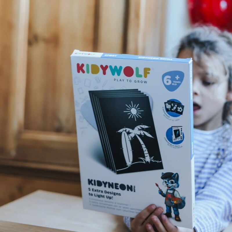 Recarga para Kit de decoración Sport Kidyneon Kidywolf Recarga para Kit de decoración Sport Kidyneon Kidywolf