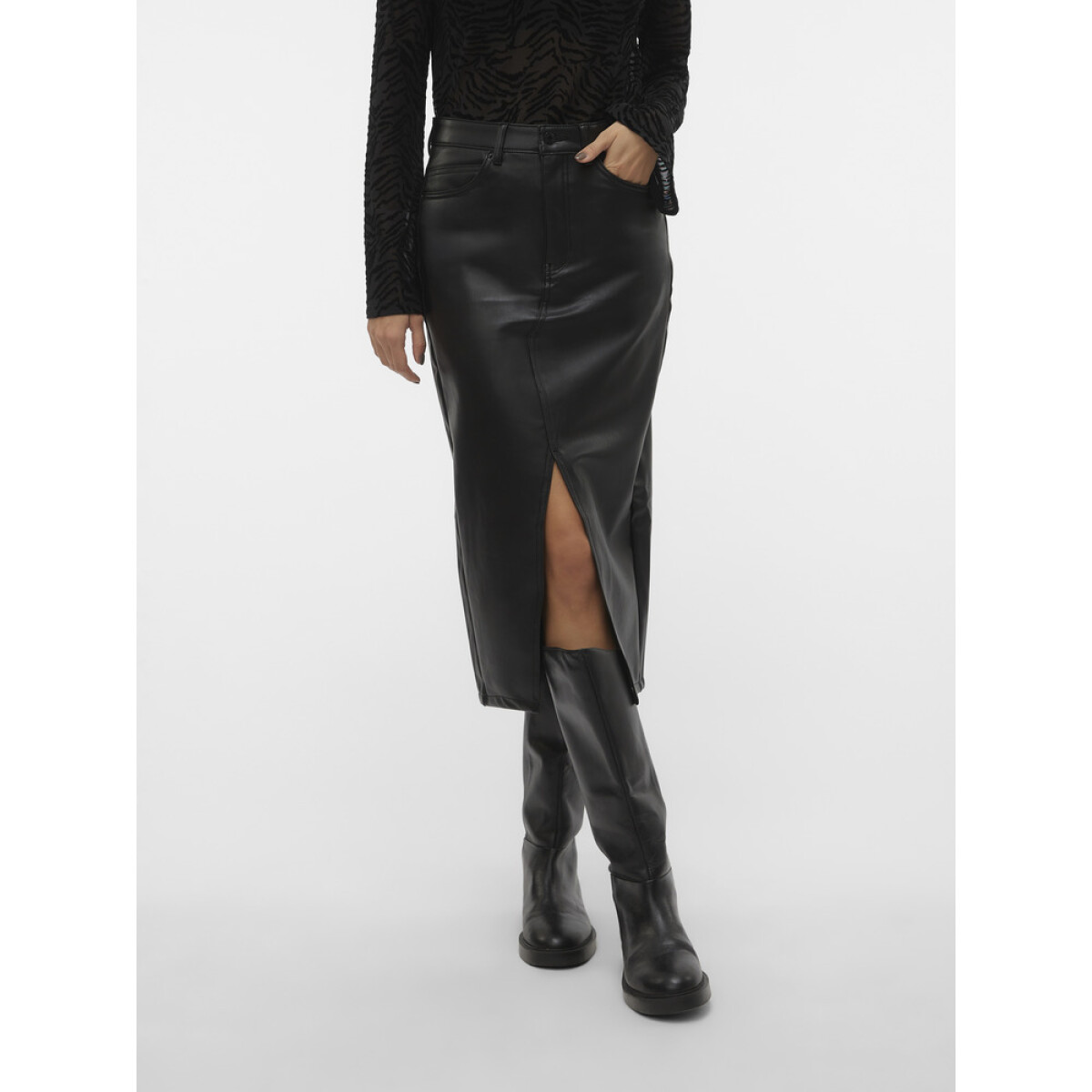 VMVERI HR CALF PL SKIRT NOOS - CORE-12 1 