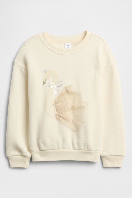 Buzo Deportivo Toddler Niña Ivory Frost