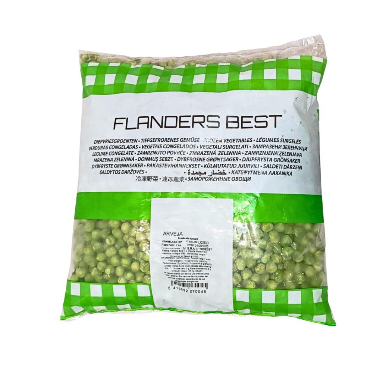 Arvejas Flanders - 1 kg 