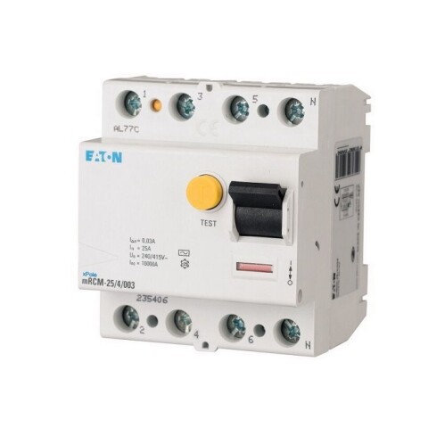INTERRUPTOR DIFERENCIAL 4 X 63A MCRM-63/4/003 EATON INTERRUPTOR DIFERENCIAL 4 X 63A MCRM-63/4/003 EATON