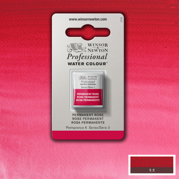 Acuarela profesiona Half Pan - Winsor & Newton Tonos Rosa