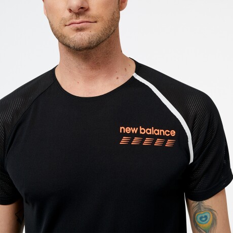 Remera New Balance de hombre - MT31241BK BLACK