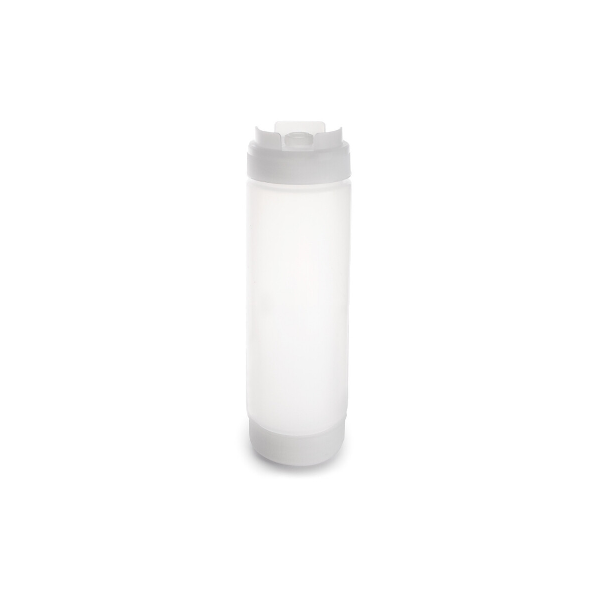 Pomo Push de Plástico Transparente 700 ml 