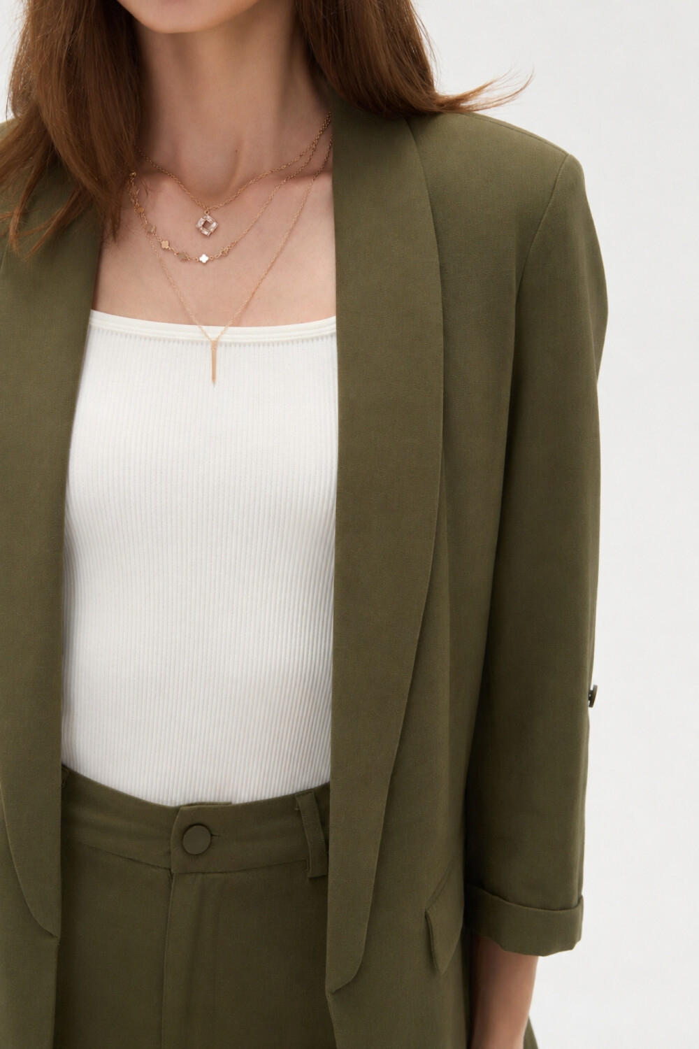 Blazer Darcy Verde Oliva