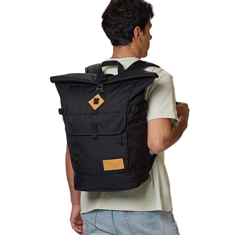 Mochila Portalaptop Hatchet Rolltop Black