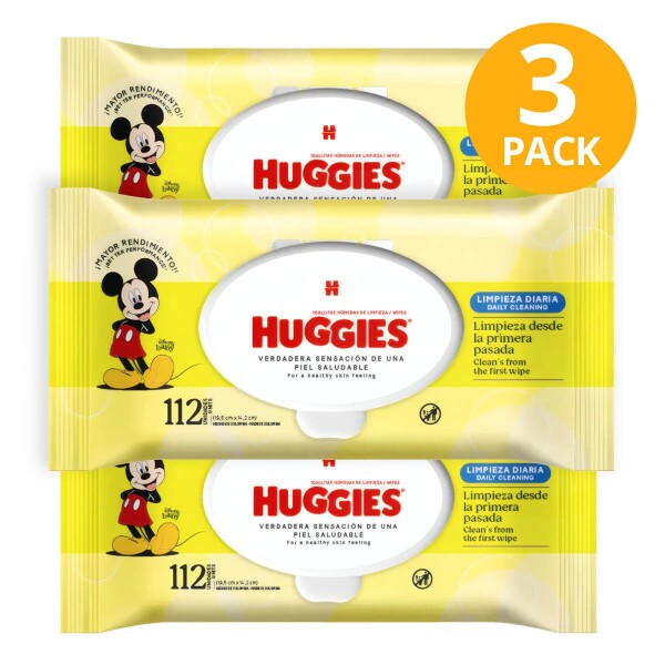 Set x3 packetazos toallitas humedas HUGGIES Set x3 packetazos toallitas humedas HUGGIES