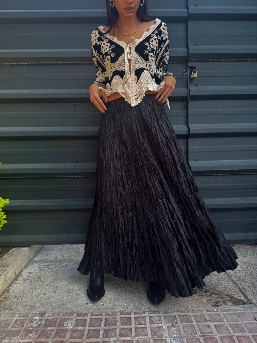 Falda Aliki - NEGRO 