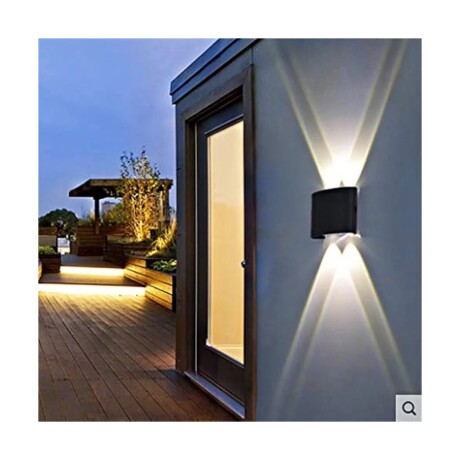 LAMPARA DE PARED SOLAR DUAL GARDEN 8*8CM 001