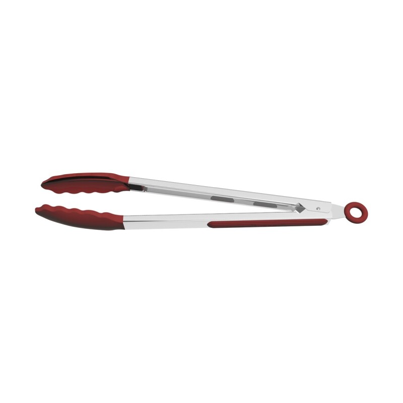 Pinza De Cocina 34cms Con Punta De Silicona Roja Tramontina - 25857/171 Pinza De Cocina 34cms Con Punta De Silicona Roja Tramontina - 25857/171