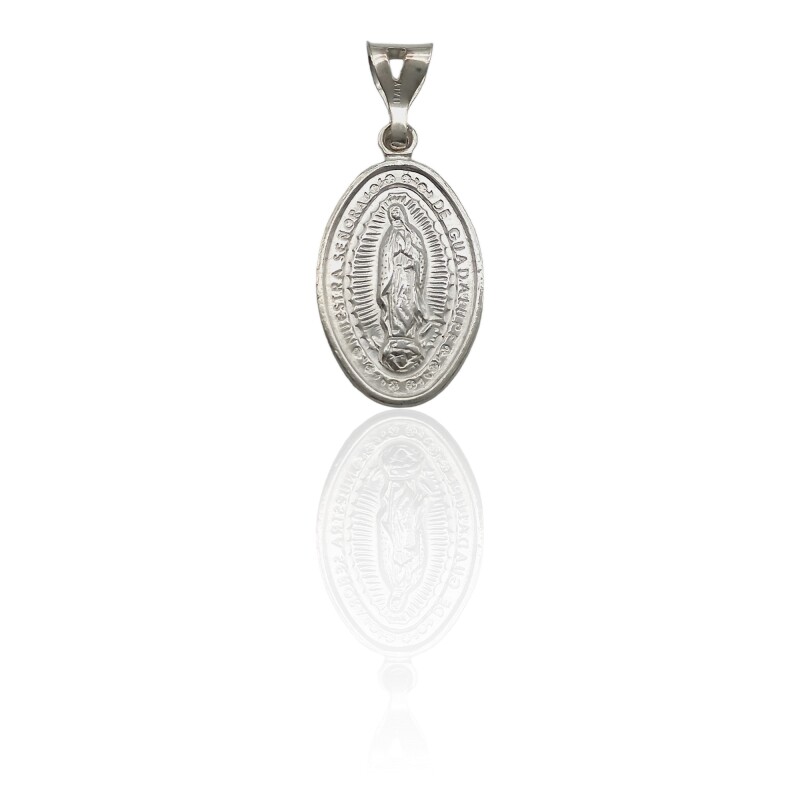Dije Virgen de Guadalupe-Plata 925-Sin Piedra-CP3094 Sinpiedra