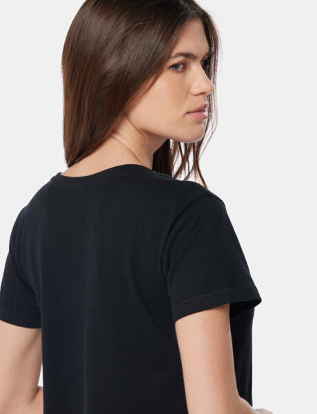 REMERA LISA Negro