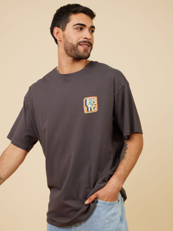 T-SHIRT AGULO RUSTY Gris Oscuro