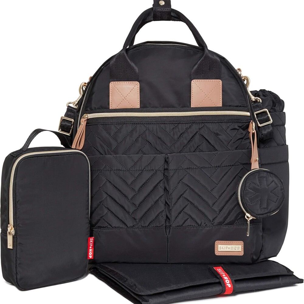 Mochila maternal SUITE skip hop Black Mochila maternal SUITE skip hop Black
