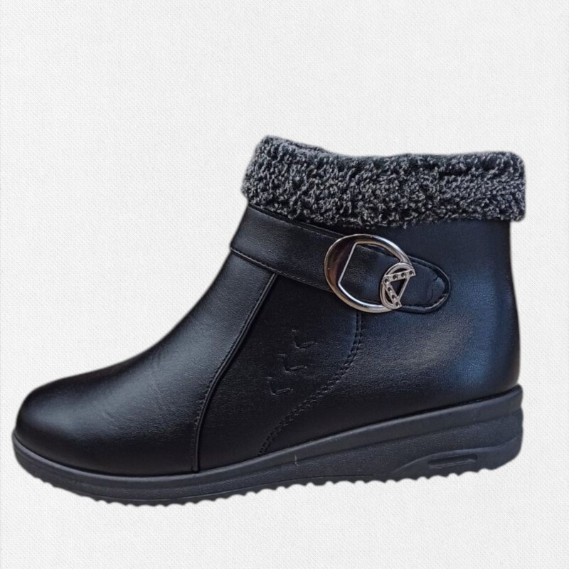 Bota BBO corderito NEGRA