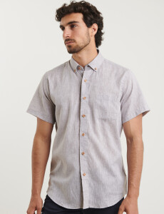 012583 CAMISA HARRY Beige
