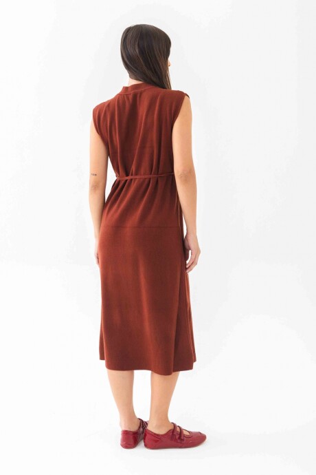 Vestido Larisa Terracota