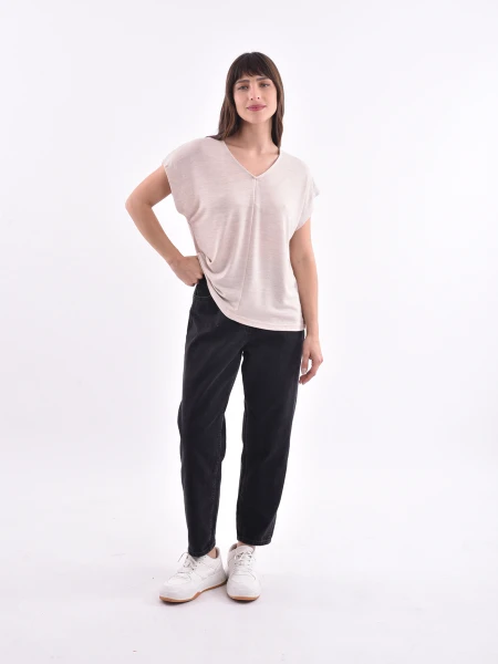 REMERA MIYAKO OFF WHITE