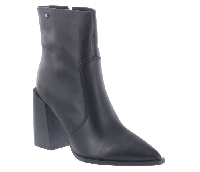 Bota lisa c/punta Preto/Onix