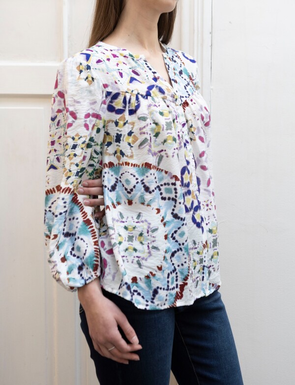 Blusa Print BLANCO/MULTI