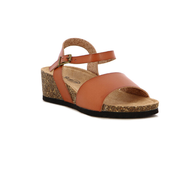 Sandalias Casual Mujer Darkness Camel