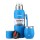 Set Acero 1Lt. Mate con Tapa Azul Eléctrico