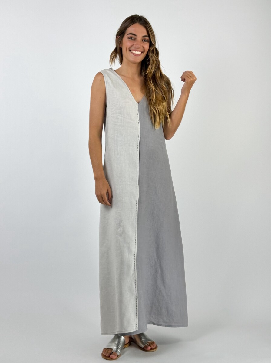 VESTIDO TOSCANA - GRIS 