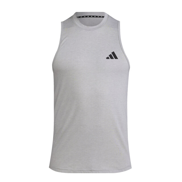 Musculosa de Hombre Adidas Train Essentials Gris - Negro