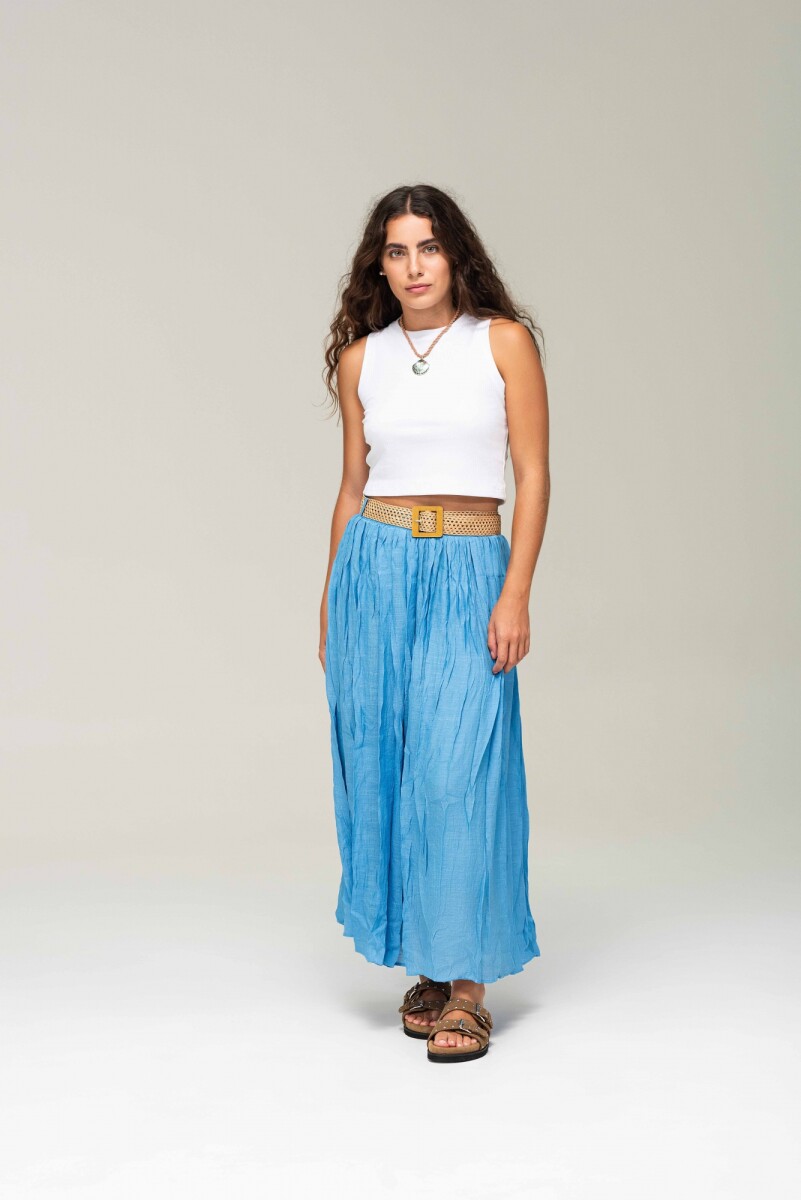 Falda Campo - Azul 