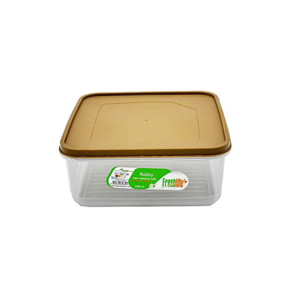 RECIPIENTE RECTANG 2.5L RUBBY SURTI RECIPIENTE RECTANG 2.5L RUBBY SURTI