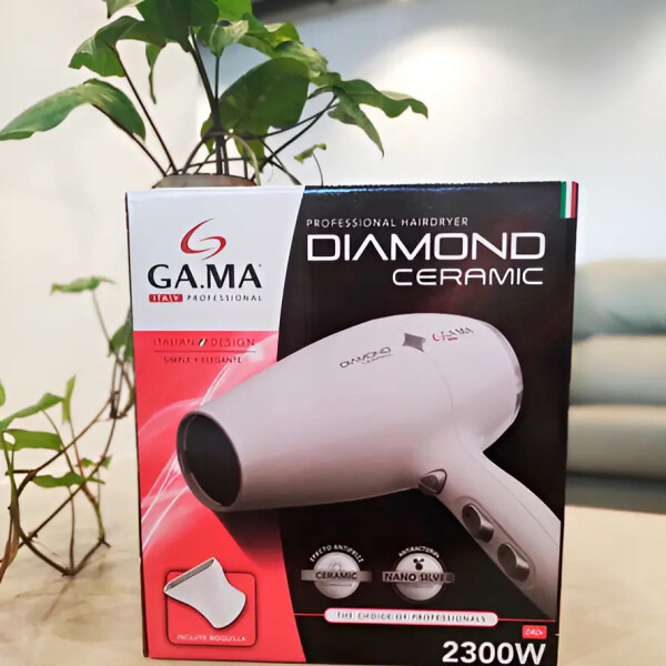 Secador Gama Diamond Ceramic Ion 3d SECADOR GAMA DIAMOND CERAMIC ION 3D GRIS