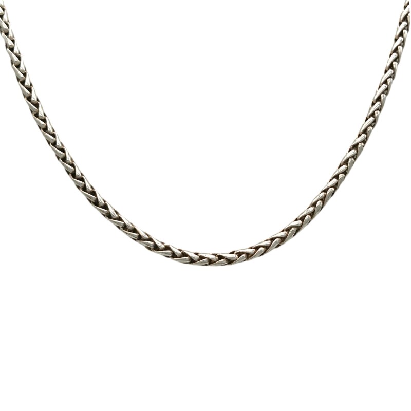 Cadena Espiga-Plata y Oro-Sin piedra-CD5042 sinpiedra