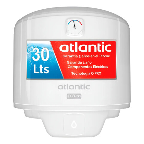 Termotanque Atlantic 30 Litros 1500w Vm-030 D400s TERMOTANQUE ATLANTIC 30L VM 030 D400S