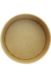 Bowl descartable de kraft, altura 7 cm, 1300 ml - 45 unidades Bowl descartable de kraft, altura 7 cm, 1300 ml - 45 unidades