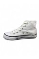 BOTA DEPORTIVA MEDIO BASKET LONA NIÑO Blanco