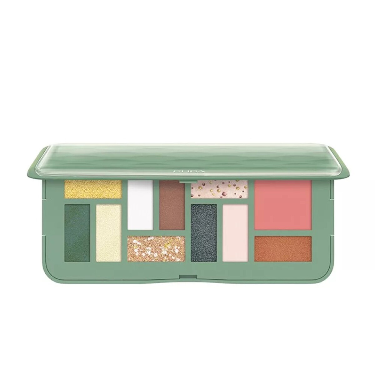 Pupa Palette M 3d Effects Green Shades 