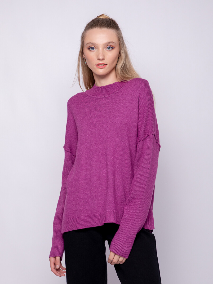 POLERA ATENEA - Morado 