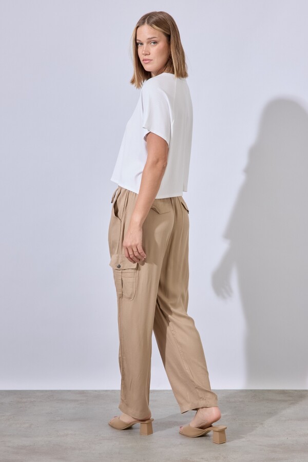 Pantalon Cargo KHAKI