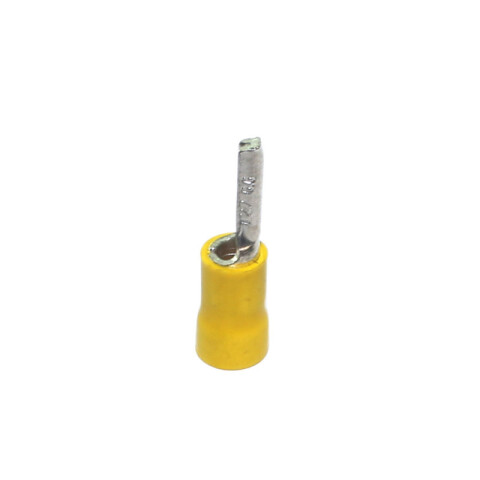 Terminal pino 10mm 2,70-6,60mm² amarillo 100uds. HR2203