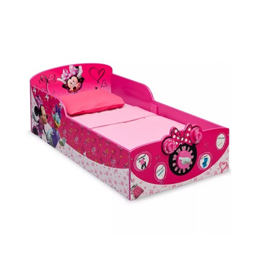 Cama de madera para niños pequeños - Disney Minnie Cama de madera para niños pequeños - Disney Minnie