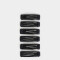 Hebillas Tic Tac Set por 6 Set De Hebillas Tic Tac - Negro