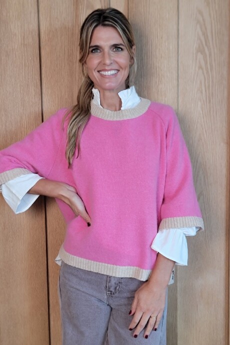 Buzo Clemen Lambswool Rosa chicle Arena