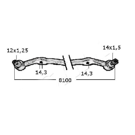 SUSPENSION VARIOS TOYOTA BARRA CENTRAL HILUX 92' TODAS - SUSPENSION VARIOS TOYOTA BARRA CENTRAL HILUX 92' TODAS -