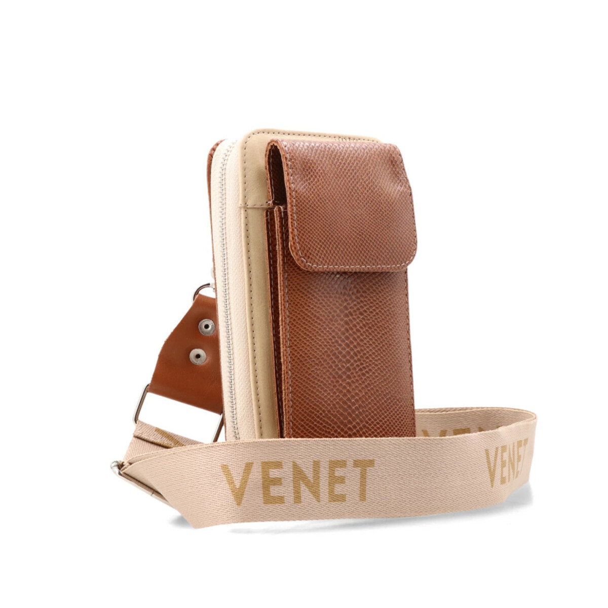 CARTERAS CUERO PEAKY - MARRON 