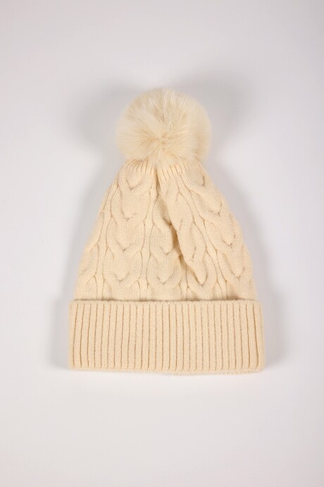 Gorro Ashe Beige
