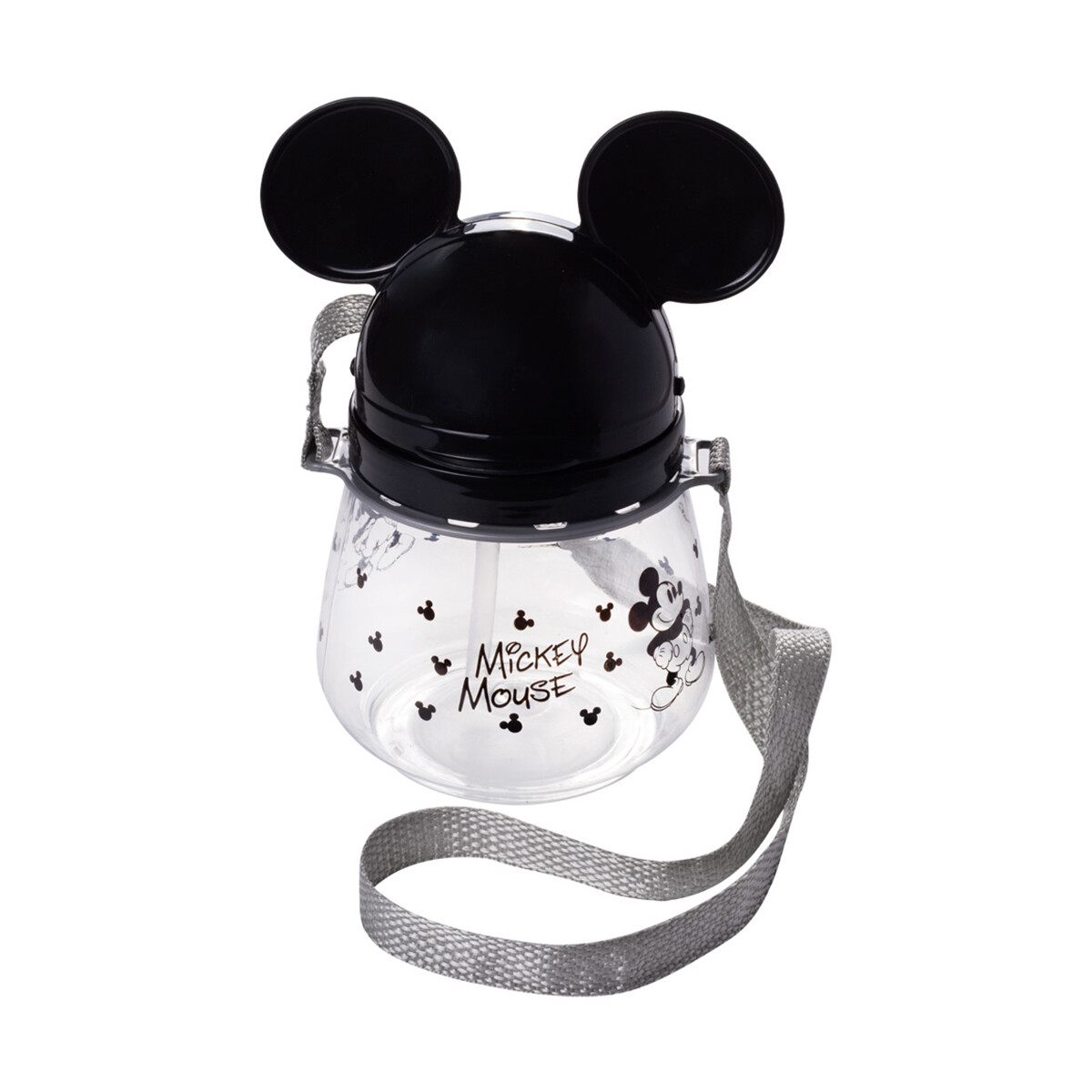 Botella Cantimplora con Forma y Pajita Mickey 1.1 L 