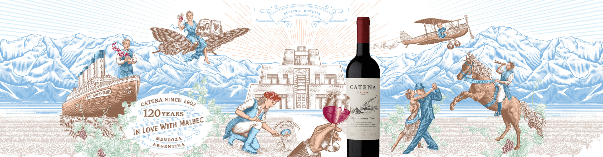 CATENA 120 YEARS IN LOVE WITH MALBEC